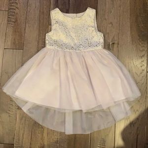 Mia & Mimi Pale Pink Tulle Infant Dress size 18M